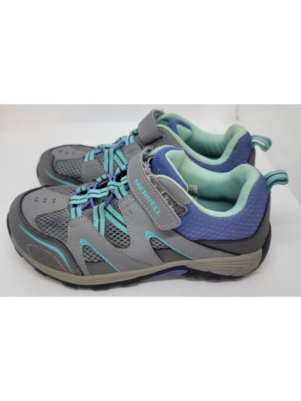 Merrell Girls ML G Trail Chaser MY57111 Gray Hiking Shoes Sneakers Size 4 M - Picture 11 of 11